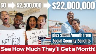 I'll Have $22 Million at 62 After Retiring at 39: Here's How Much I'll Get from Social Security!