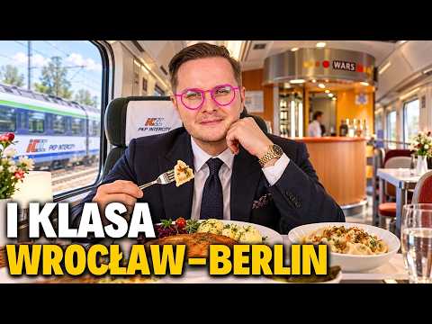 JEDZENIE W POCIĄGU PKP WARS (SCHABOWY, PIEROGI, ZUPA) - POJECHAŁEM 1 KLASĄ DO BERLINA (CZY WARTO?)