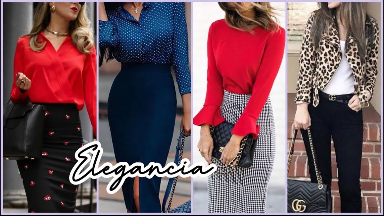 MODA PARA MUJER 2022 | Outfits | LOOKS Y COMBINACIONES ELEGANTES Y FORMALES DE MODA
