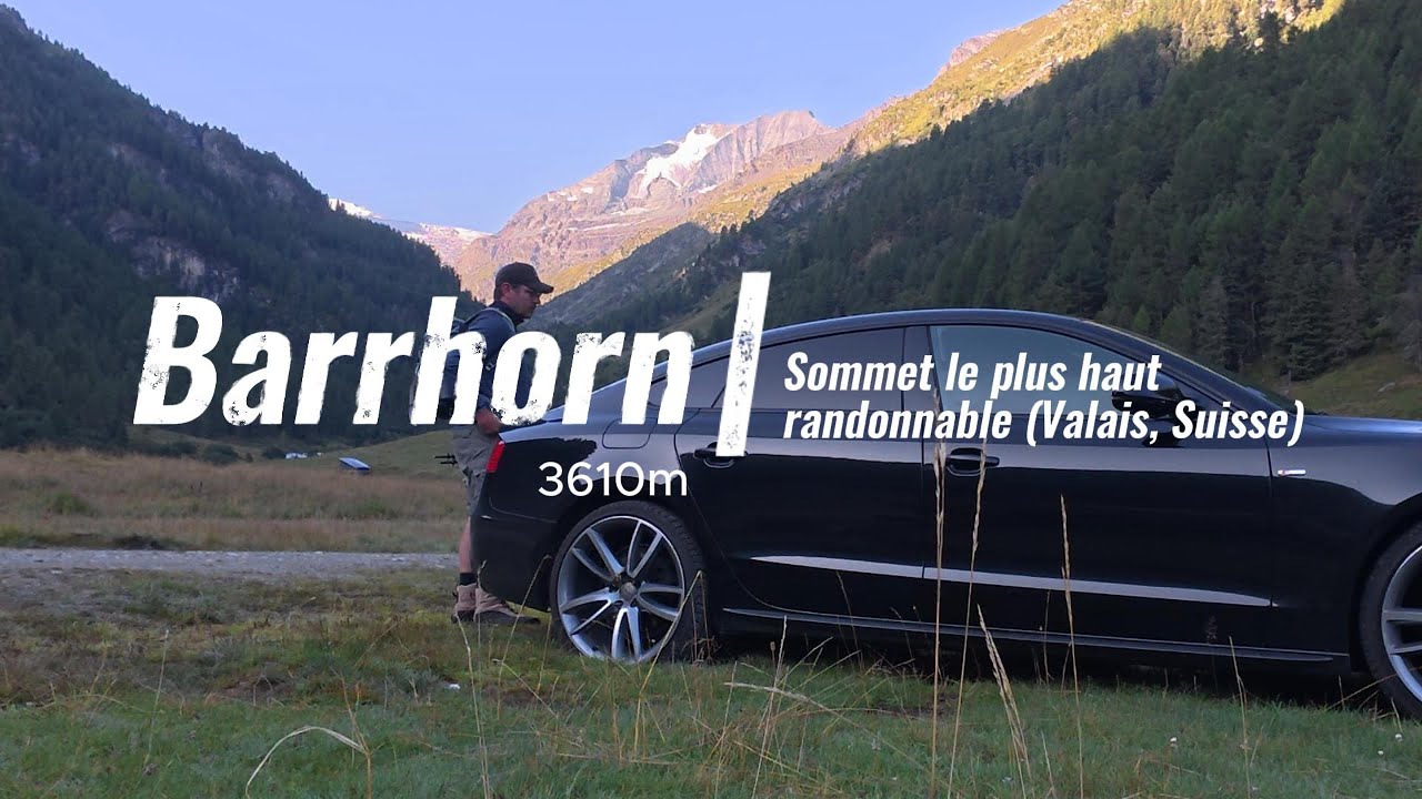 Randonnée au Barrhorn Valais, Suisse