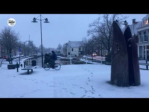 Dokkum kleurt wit