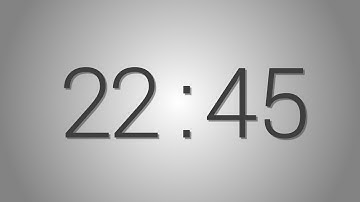22 Minutes 45 seconds countdown Timer - Beep at the end | Simple Timer (twenty-two min forty-five)