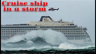 Круизный Лайнер в Ужасный Шторм | Cruise Liner in Terrible Storm