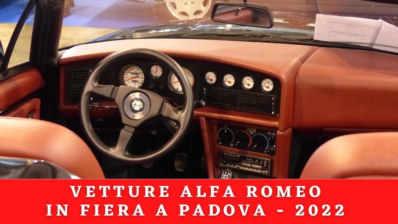 Fiera di Padova 2022: tutte le Alfa Romeo in esposizione