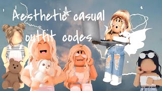 Aesthetic casual outfit codes|Fantasy Builds