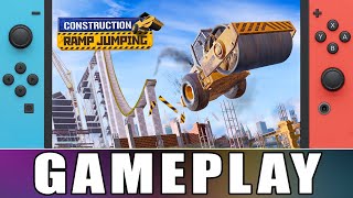 Construction Ramp Jumping - Nintendo Switch Gameplay