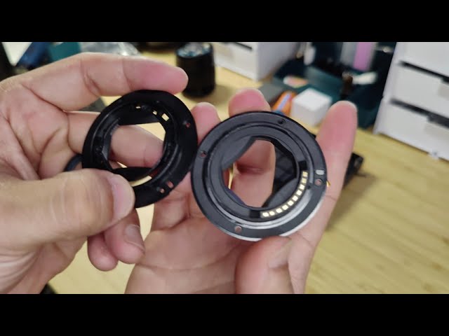 Fujifilm XC 16-50mm Lens Mount Ring Repair DIY - YouTube