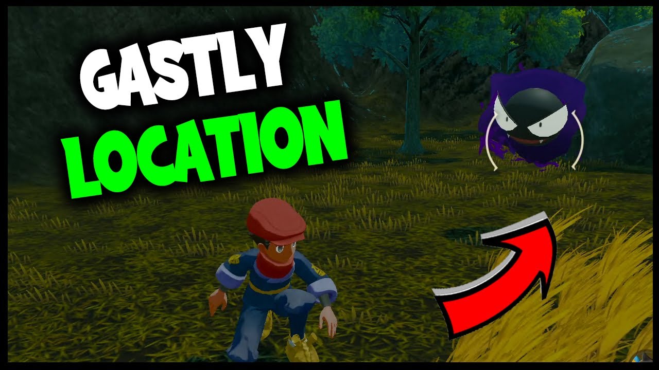 WHERE TO FIND GASTLY ON POKEMON LEGENDS ARCEUS