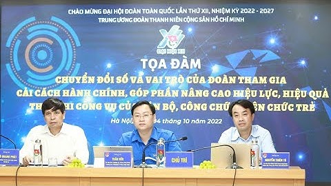 PHÁT SÓNG VTV1 | Nâng cao kiến thức về Chuyển đổi số cho thanh niên
