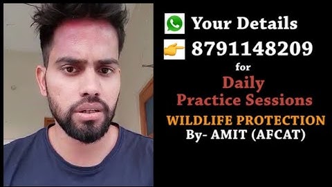 Lecturette for SSB PREPARATION || WILDLIFE PROTECTION || #120 ||Whatsapp-8791148209 for practice