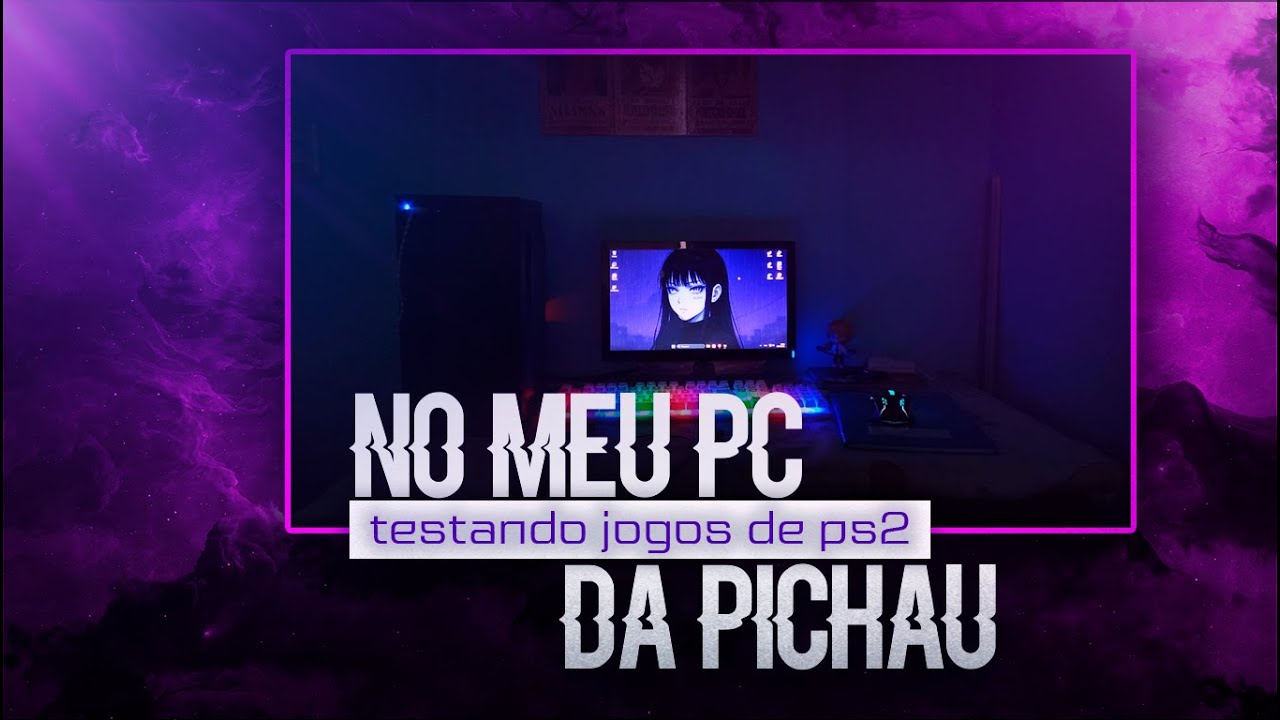 Testando Jogos de Ps2 No Meu Pc Mediano da PICHAU💜 i5 3470 + 16gb de ram