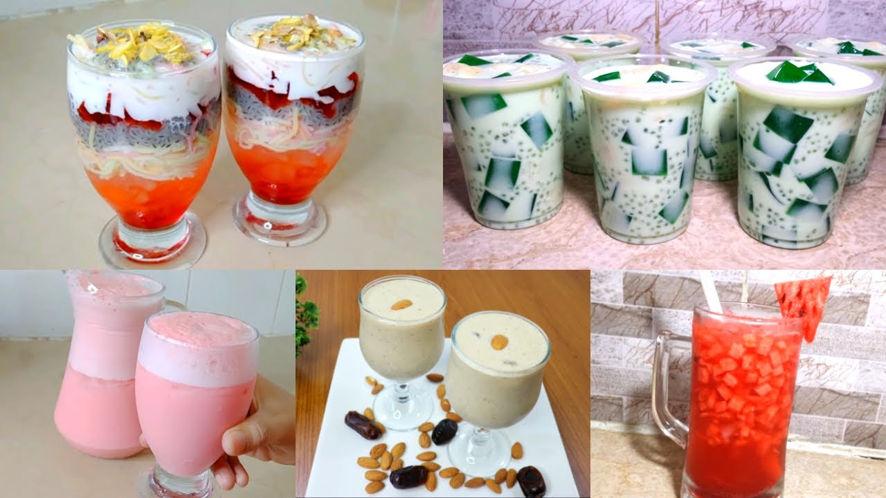 5 Unique Drinks Recipes For Iftar Ramadan Special Drink Ramadan