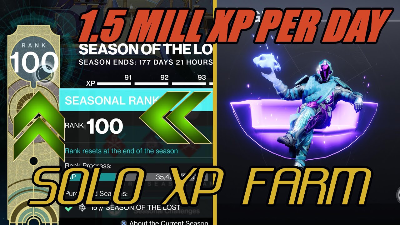 RAPID FIRE XP SOLO FARM STRAT GET 100 Season Pass RANKS FAST FARM 1.5