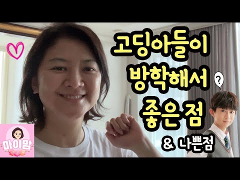 야호~ 고등학생 아들이 방학을 했어요 ♡ (아들이 방학하니까 좋은 점, 나쁜 점) 마이맘 TV