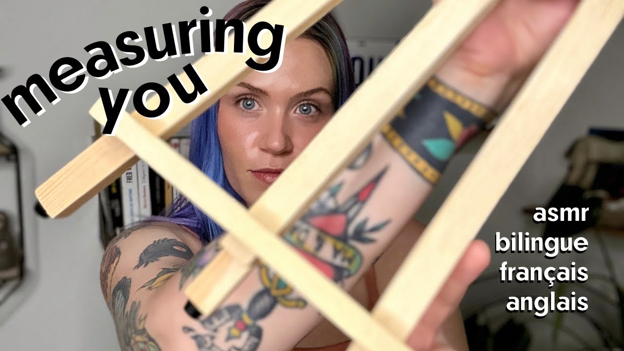 ASMR Measuring You with Different, Random Items - YouTube
