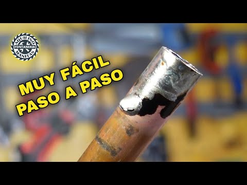 Aprende a SOLDAR COBRE Sin Problemas!!!