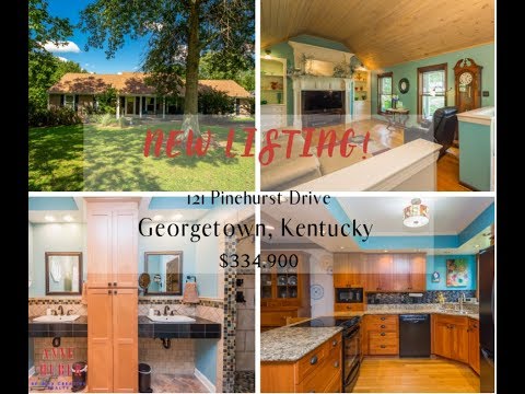 121 Pinehurst Drive, Georgetown, KY home video tour