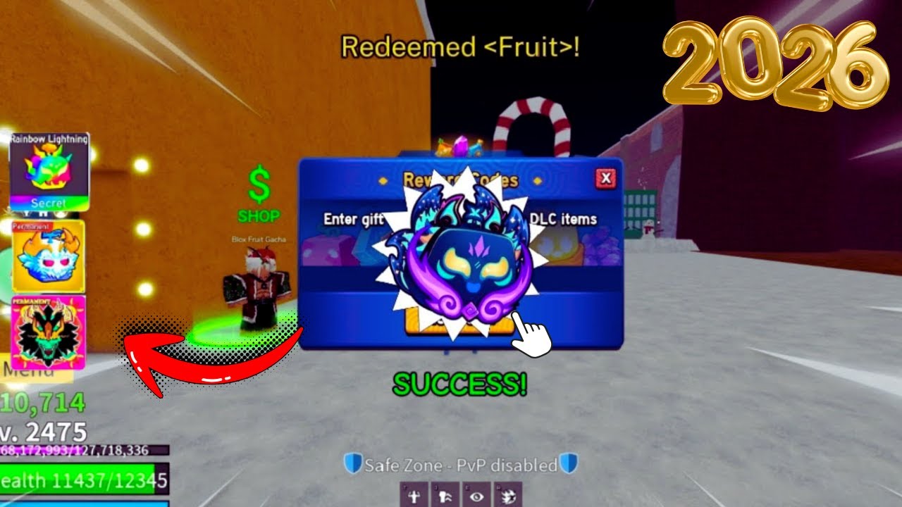 COMPLETE Guide to Blox Fruits CHRISTMAS Event 2025 –Candy, FREE Fruits ...