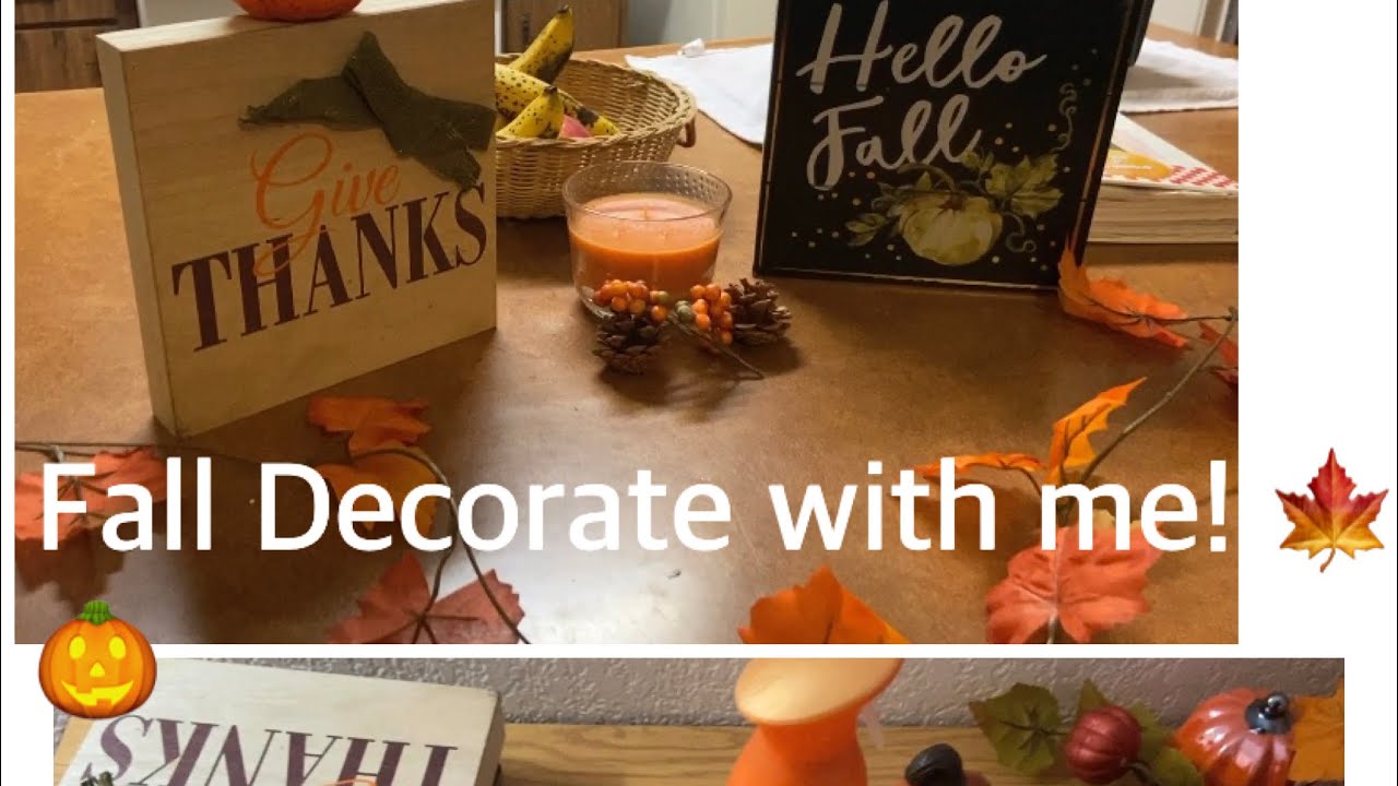 *New* Fall decorate with me! 🍁 YouTube