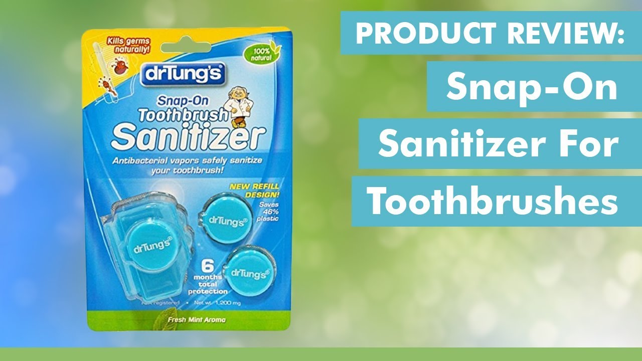 Product Review: Snap-on Sanitizer For Toothbrushes