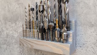 How to make a drill organizer