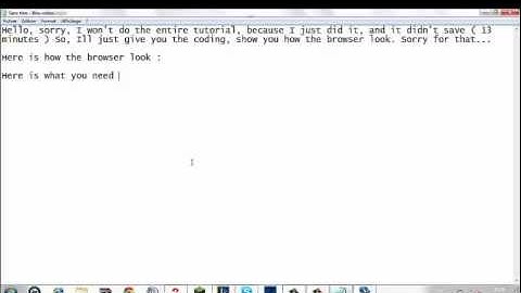 TUT- Advanced WebBrowser in VB ( Quick TUT )