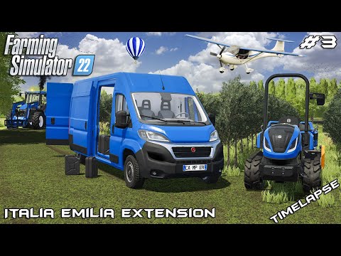 Mulching OLIVE ORCHARDS w/ New Hollands | Italia Emilia Extension | Farming Simulator 22 | Episode 3