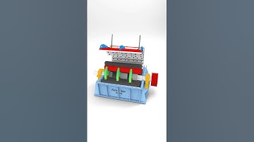 Impact Crusher Machine #mechanical #engineering #mechanism #cad #solidworks #fusion360 #mechanic