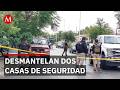 ¡Operativo simultáneo! Golpazo a banda de secuestradores en Zuazua, Nuevo León