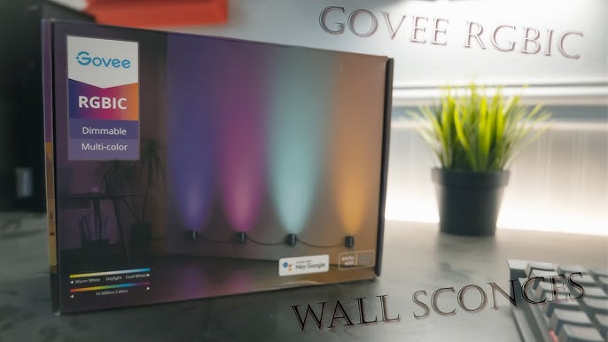 Govee RGBIC Cube Wall Sconces – EU-GOVEE
