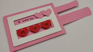 Beautiful Handmade Mothers Day Card Idea Diy Greeting Cards For Mothers Day Card.