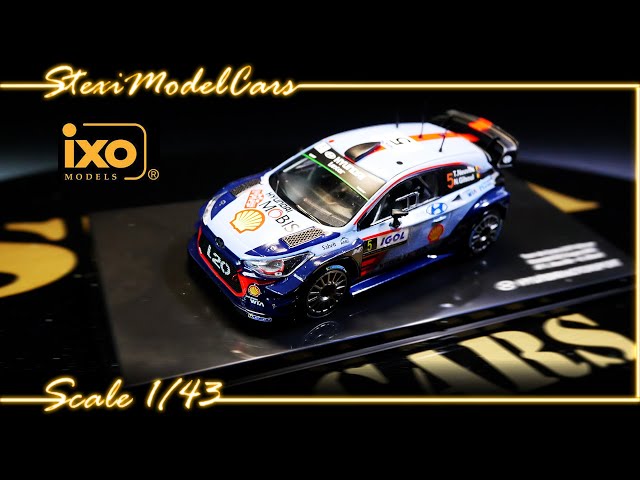 Ixo 1:43 Hyundai i20 Coupe WRC #5 gagnant Rallye Tour de Corse 2017