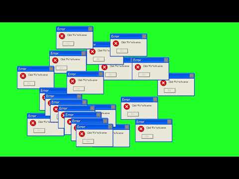 Error GREEN SCREEN EFFECTS