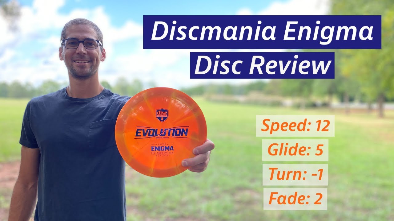 Discmania Enigma Review: The Next Top-Tier Distance Driver? | Disc Golf  Disc Review - YouTube