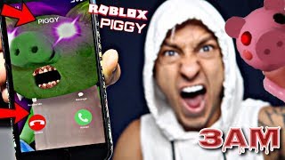 DO NOT CALL ROBLOX PIGGY AT 3AM!! *OMG HE ACTUALLY CAME TO MY HOUSE*