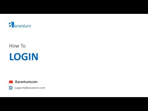 Login - Training Barantum CRM