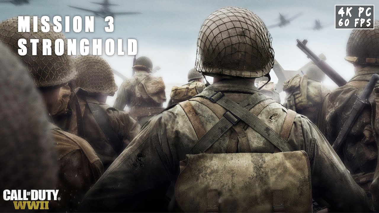 Call of Duty: WWII - STRONGHOLD - (COD WW2) [4K PC] - YouTube