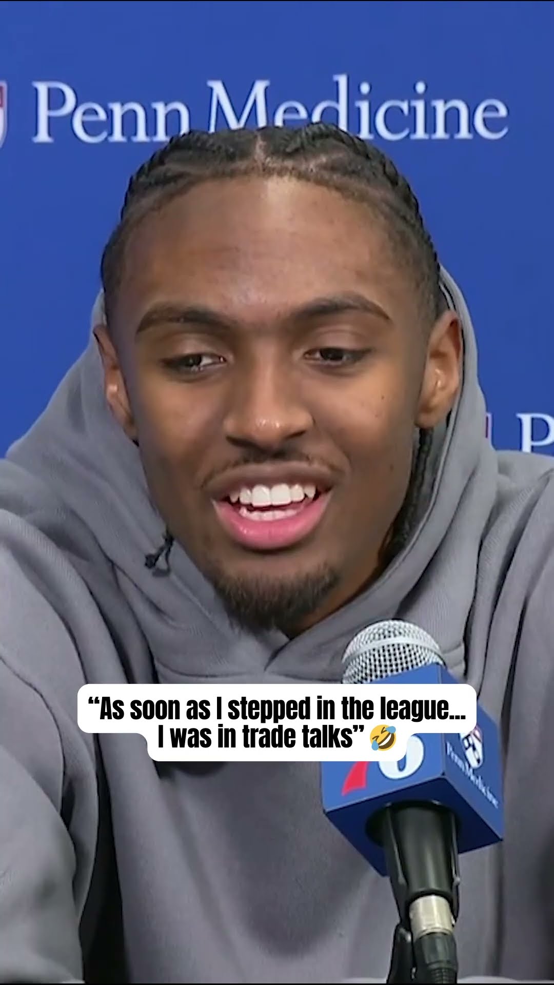 Tyrese Maxey's perspective on the trade deadline ?