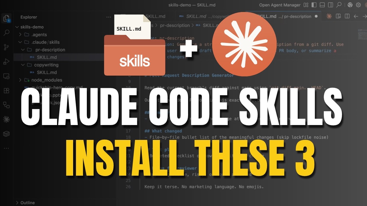 3 Claude Code Skills Every Developer Should Install (How to Use Claude ...