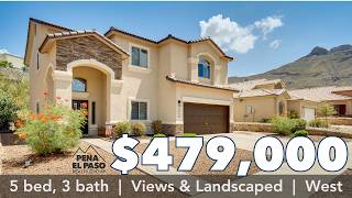 West El Paso Home Tour: 5-Bed Chaparral Park Home, Mountain Views ($479K)