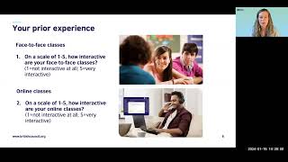 How to maximise interaction in the online classroom