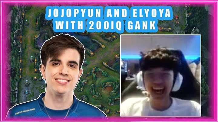 KOI JOJOPYUN and ELYOYA With 200IQ Play 👀 [FUNNY]