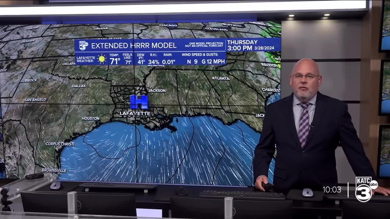 Rob's Weather Forecast Part 1 10pm 03-27-24 - YouTube