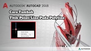 Tip 3. How to Add Points and Lines to a Polyline in Autocad. Should know!!!