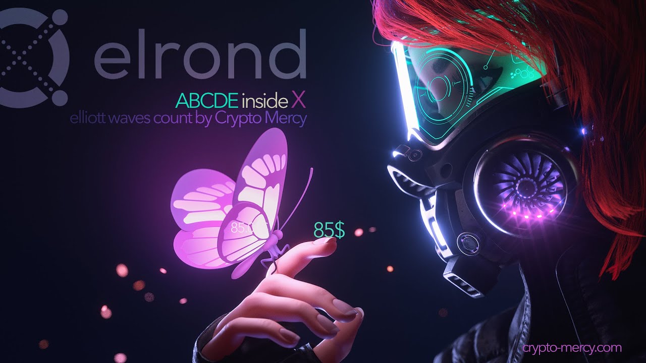 Elrond EGLD Price Prediction 2022 Technical Analysis Elliott wave ABCDE in X, Cryptocurrency Gem