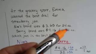 Grade 6 Math #5.2, Rates - how are ratios different than rates
