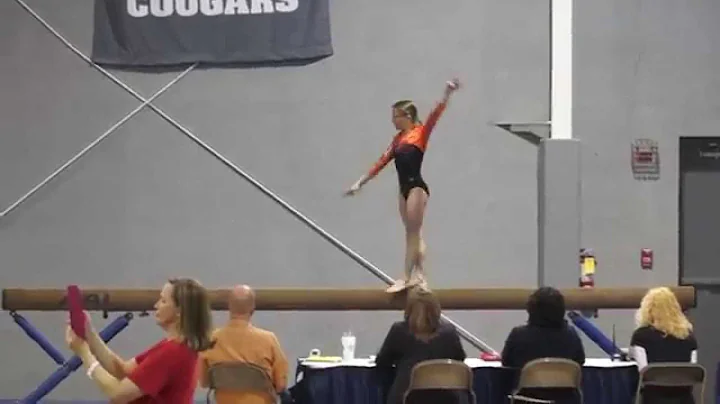 2014 Rachel Cribbin State Meet Beam