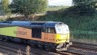 Windy Rush Hour Trains at: Linslade, WCML, 31/07/25