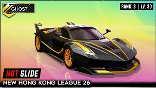 HOT SLIDE | Best battle drift action GHOST top skin vs CONQUEROR screenshot 5