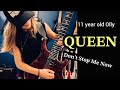 11 year old guitarist - QUEEN DON’T STOP ME NOW - having fun with my Patrick Eggle Berlin Pro - rock